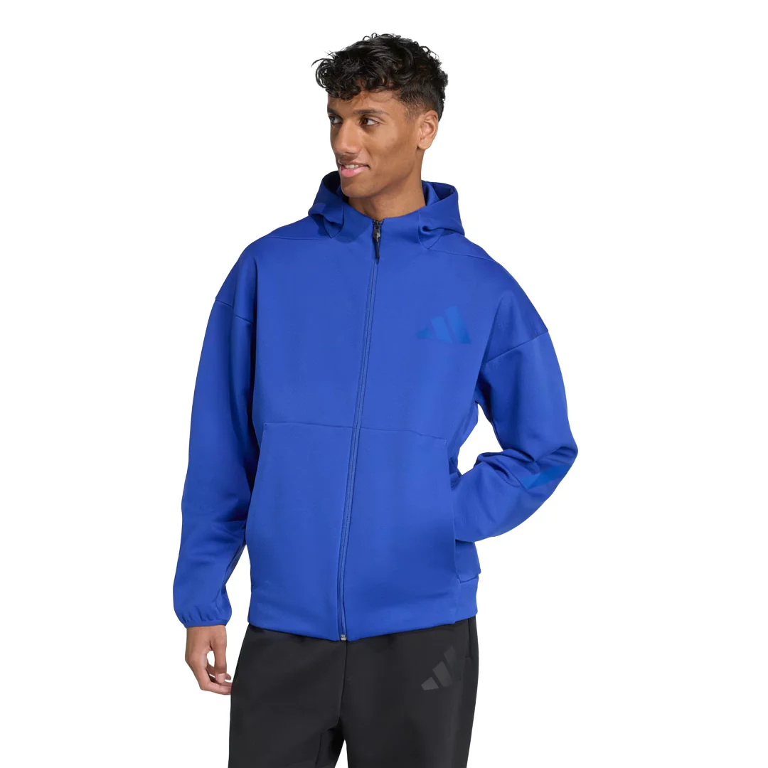 adidas - Men's Z.N.E. Full-Zip Hooded Track Jacket (KA0694) - Image 2