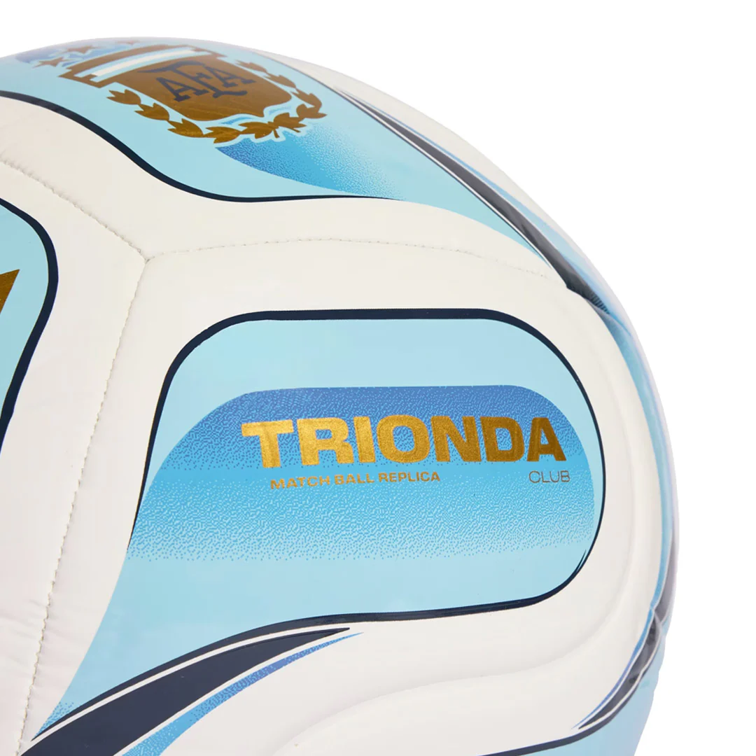 adidas - Trionda Argentina 2026 Home Club Soccer Ball - Size 5 (JY0304-5) - Image 3