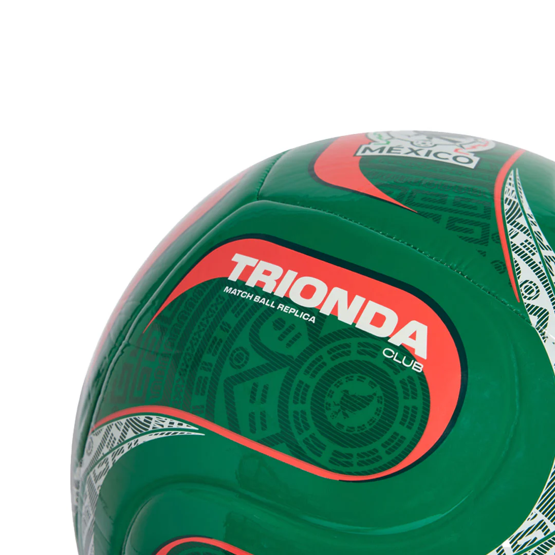 adidas - Trionda Mexico 2026 Home Club Soccer Ball - Size 5 (JY0307-5) - Image 4