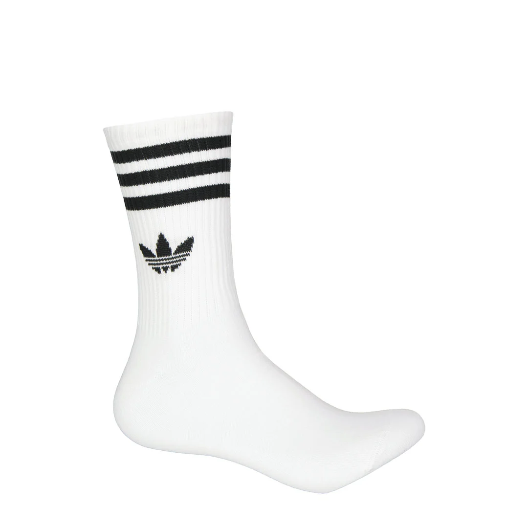 adidas - Unisex 3 Pack 3-Stripes Crew Socks (JV7404) - Image 2