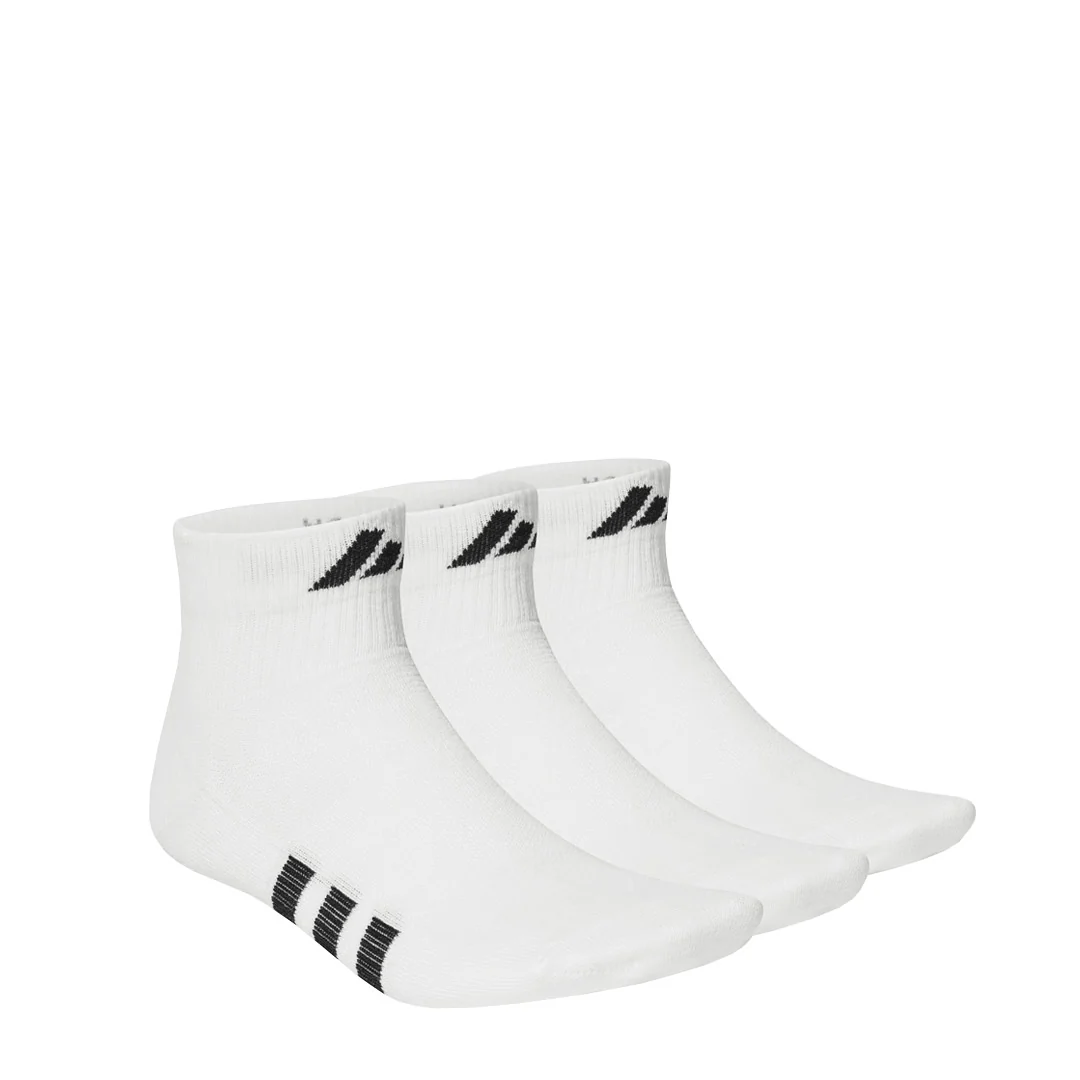 adidas - Unisex 3 Pack Performance Light Mid Cut Socks (HT3445)