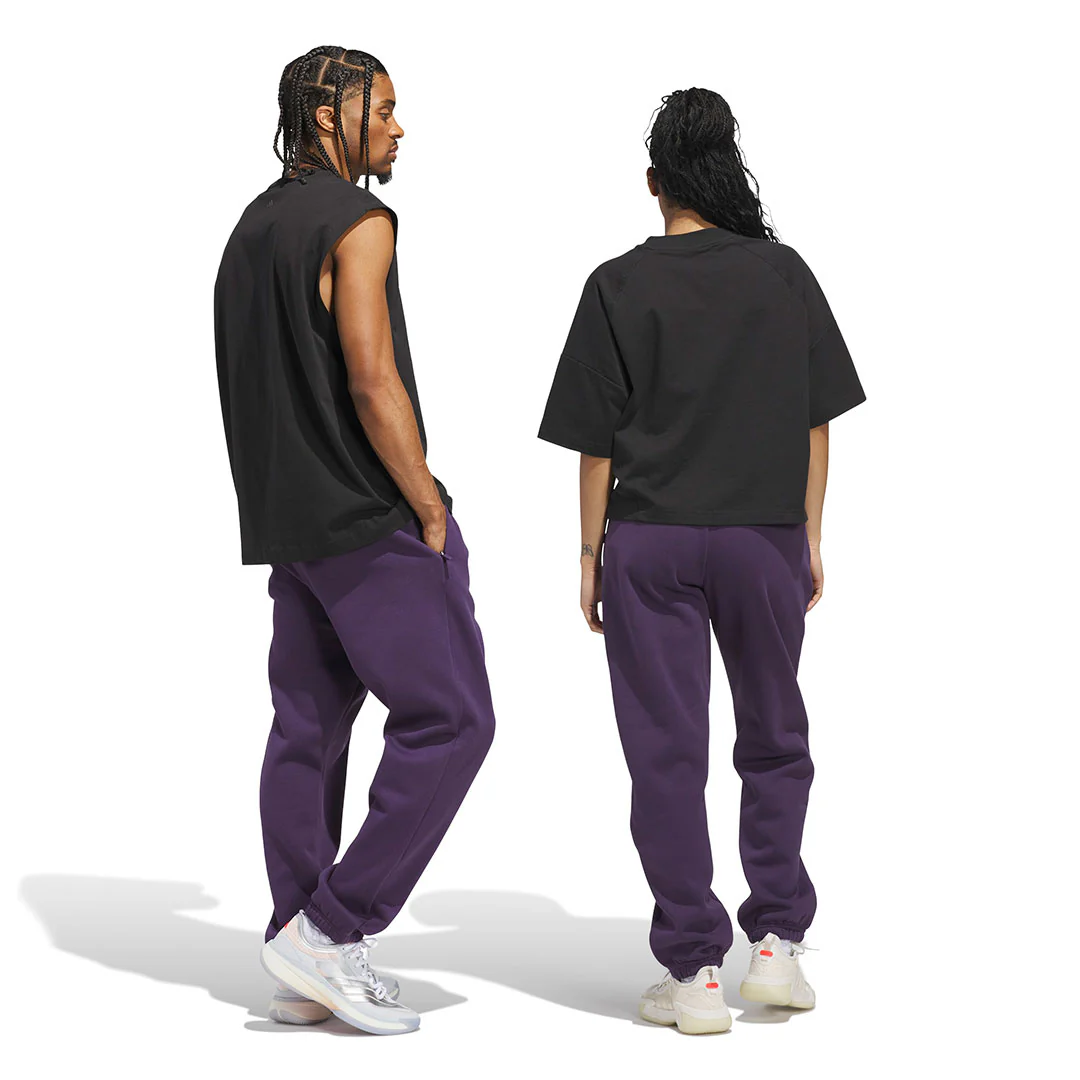 adidas - Unisex Basketball Fleece Jogger (JV6116) - Image 3