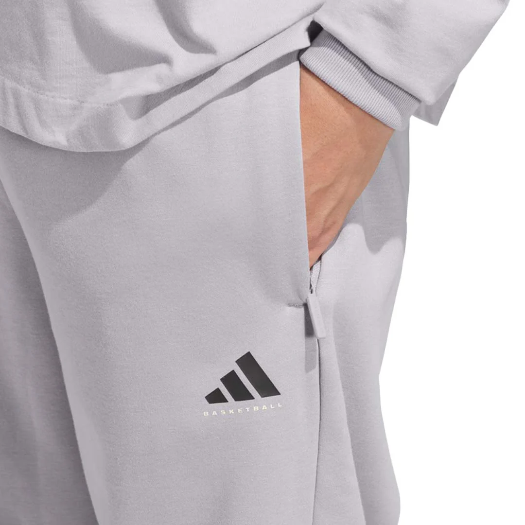 adidas - Unisex Basketball Fleece Jogger (JX5593) - Image 4