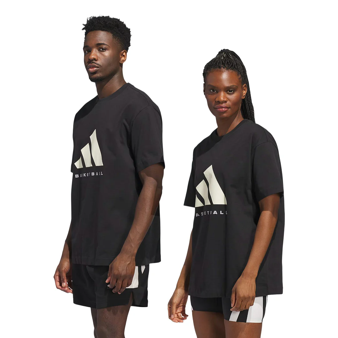 adidas - Unisex Basketball T-Shirt (JX5575) - Image 2