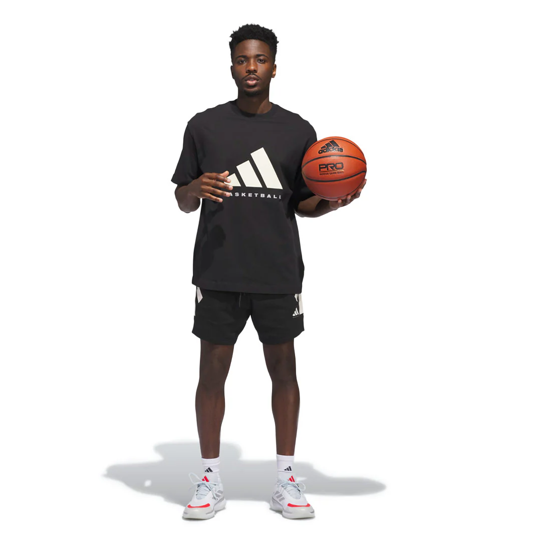 adidas - Unisex Basketball T-Shirt (JX5575) - Image 4