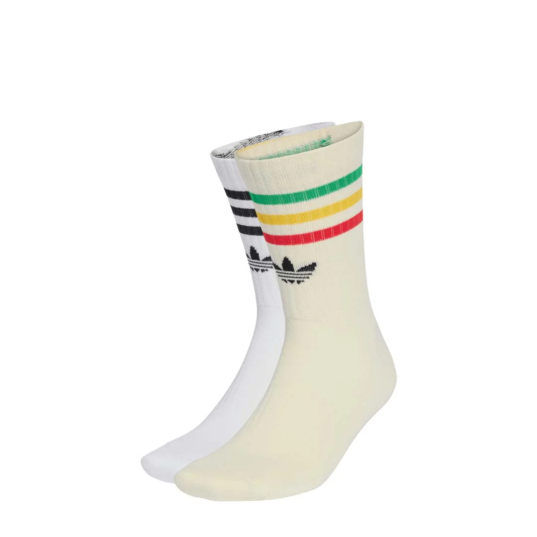 adidas - Unisex Bob Marley 2 Pack Crew Socks (KD8451) - Image 2