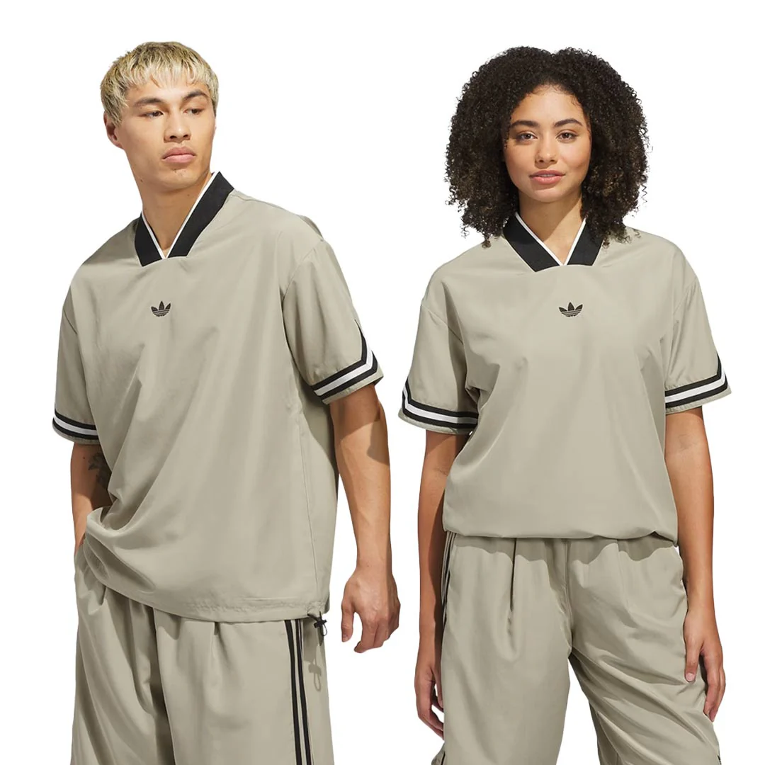 adidas - Unisex Originals Basketball Warm Up Short Sleeve T-Shirt (KA9350) - Image 2