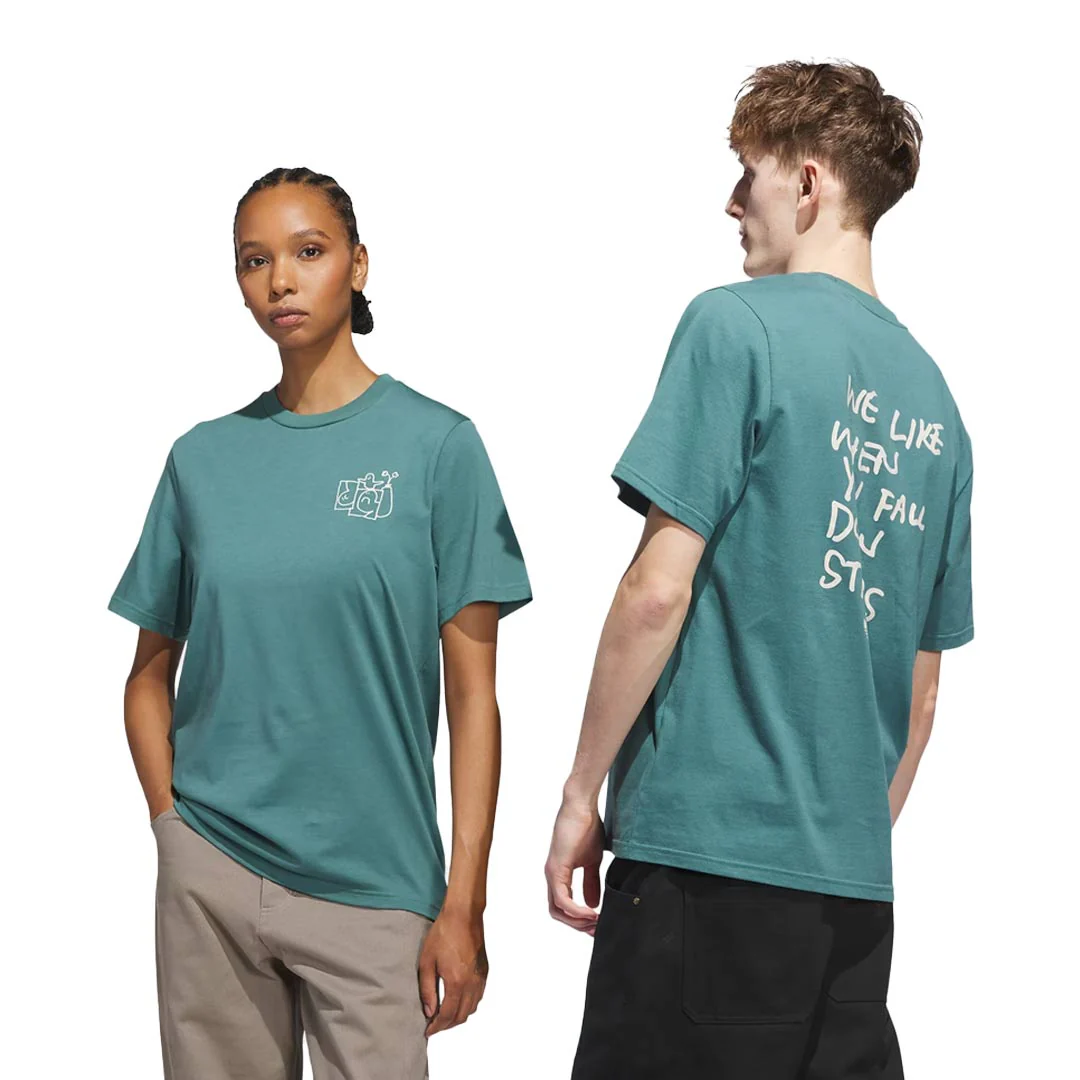 adidas - Unisex Shmoofoil Stairs T-Shirt (JX5452) - Image 2