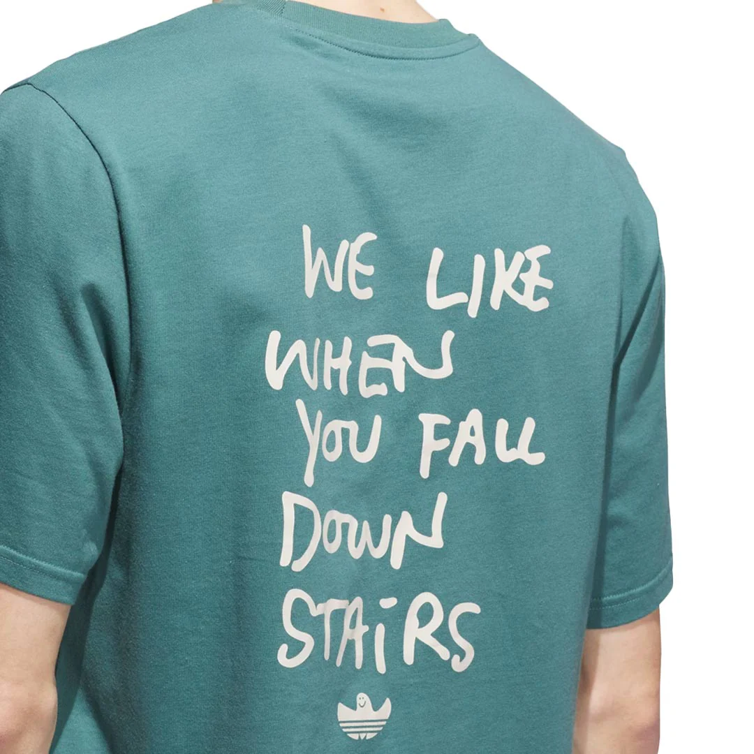 adidas - Unisex Shmoofoil Stairs T-Shirt (JX5452) - Image 5