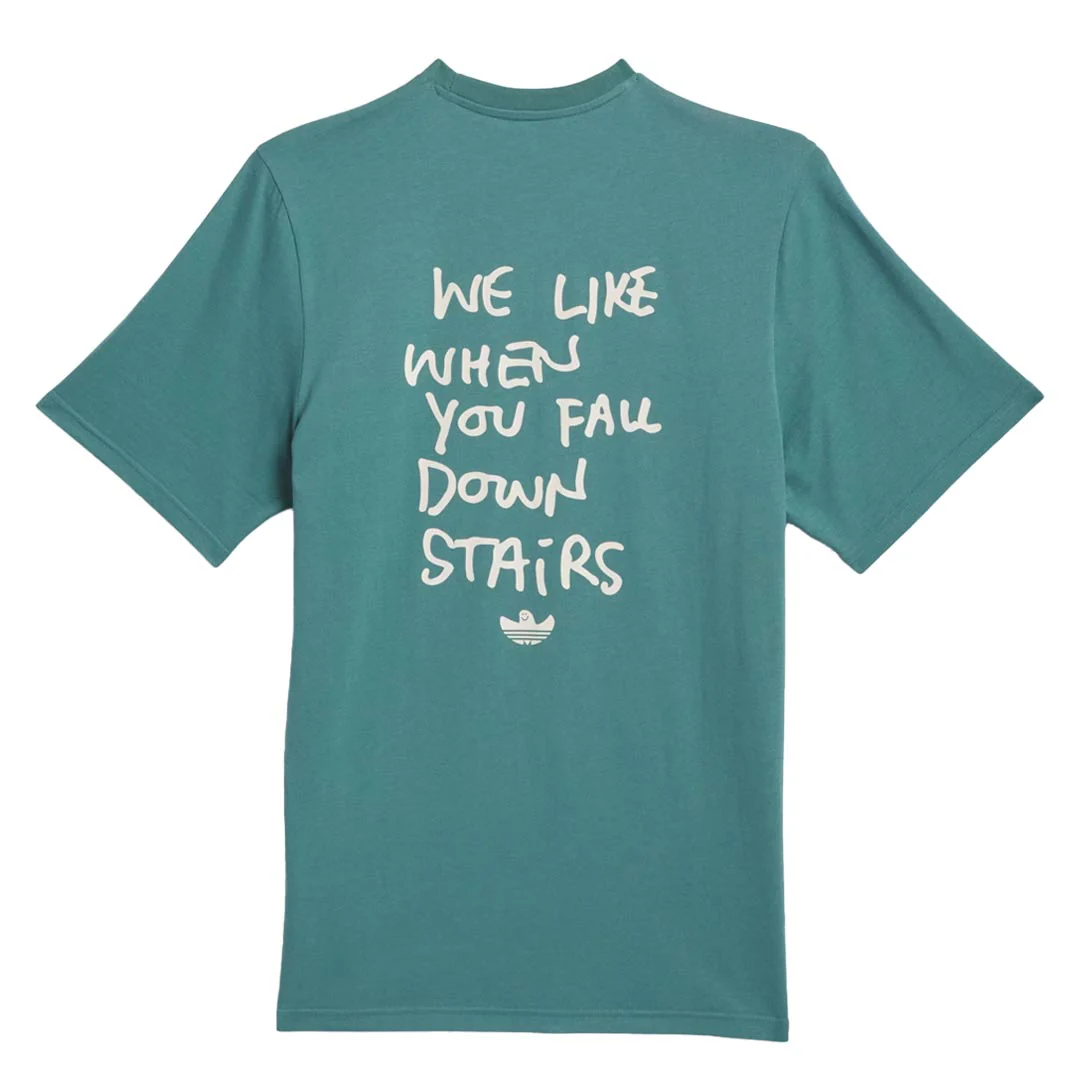 adidas - Unisex Shmoofoil Stairs T-Shirt (JX5452) - Image 6