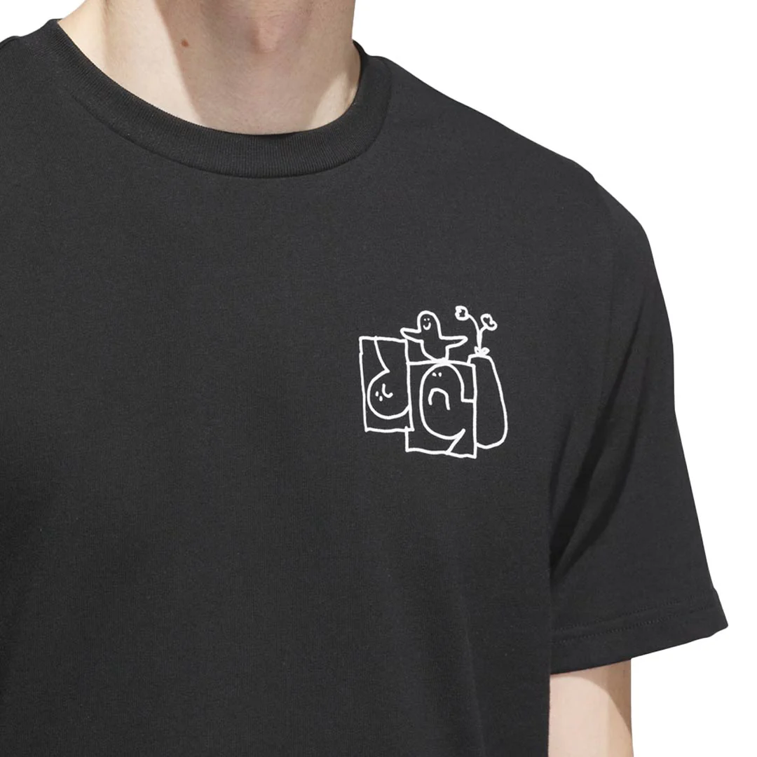 adidas - Unisex Shmoofoil Stairs T-Shirt (JX5453) - Image 4