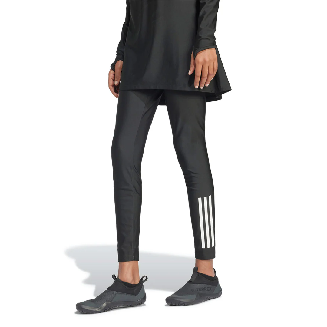 adidas - Women's 3-Stripes Swim Leggings (IL7271) - Image 2