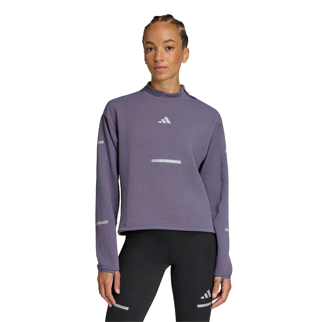 adidas - Women's Adi365 Climawarm+ Crewneck Sweatshirt (JP3844) - Image 2