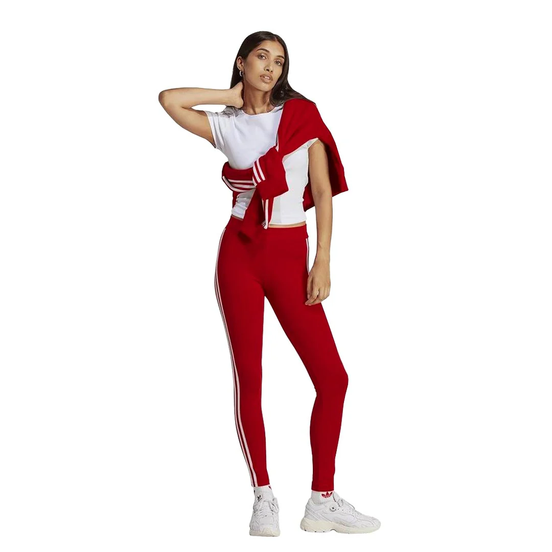 adidas - Women's Adicolor Classics 3-Stripes Leggings (IB7382) - Image 2