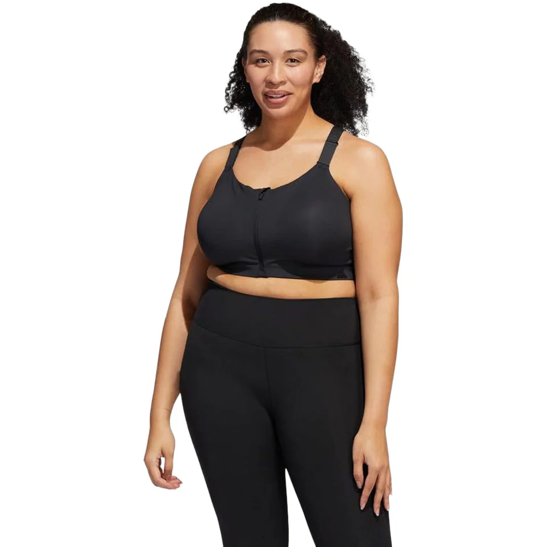 adidas - Women's adidas TLRD Impact Luxe Training High Support Bra (Plus Size) (HF7838) - Image 2