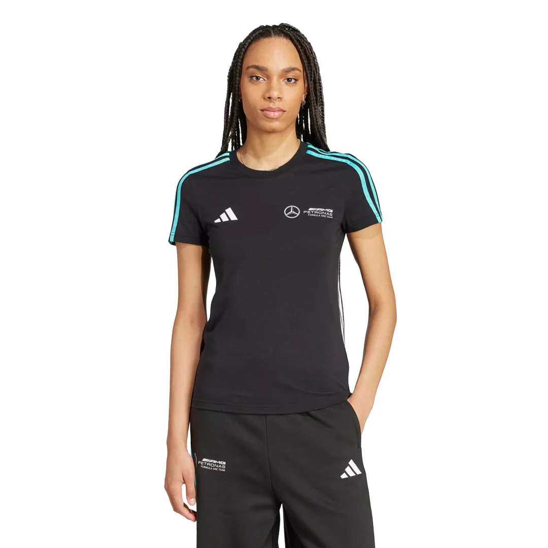adidas - Women's adidas x Mercedes AMG Petronas Formula One Team DNA T-Shirt (JV5424) - Image 2
