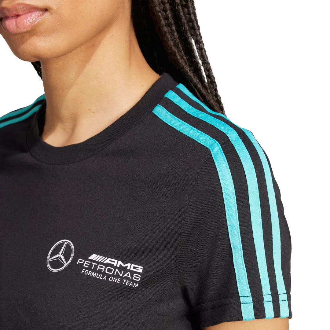 adidas - Women's adidas x Mercedes AMG Petronas Formula One Team DNA T-Shirt (JV5424) - Image 4