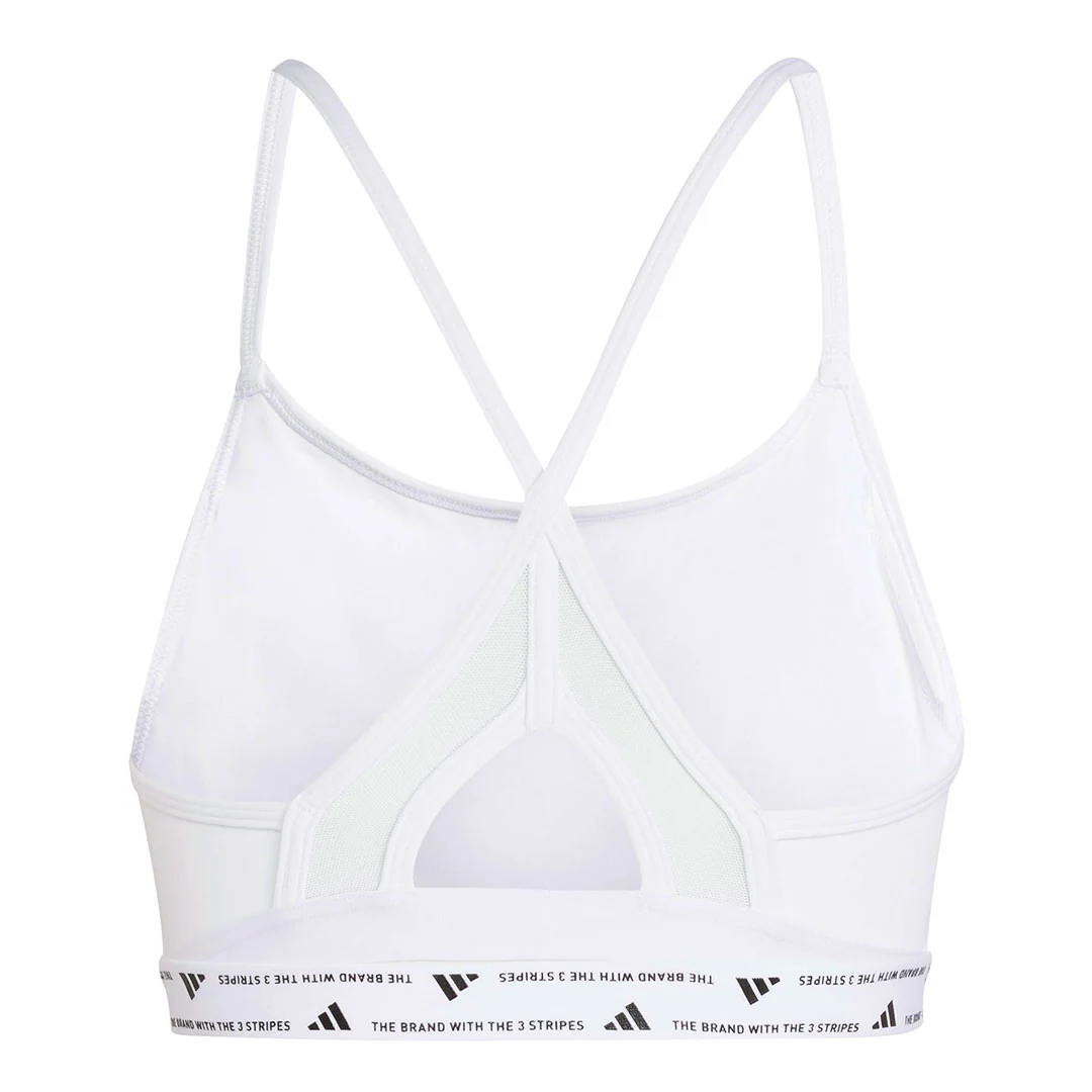 adidas - Women's AEROREACT Training 3-Stripes Bra (JG1403) - Image 4