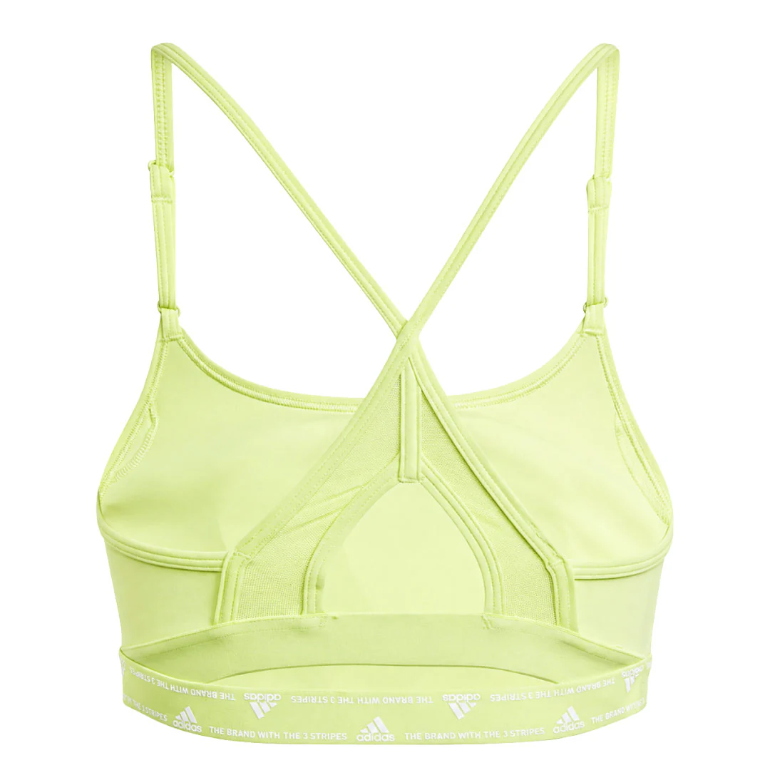 adidas - Women's Aeroreact Training Light-Support Bra (IJ5694) - Image 2