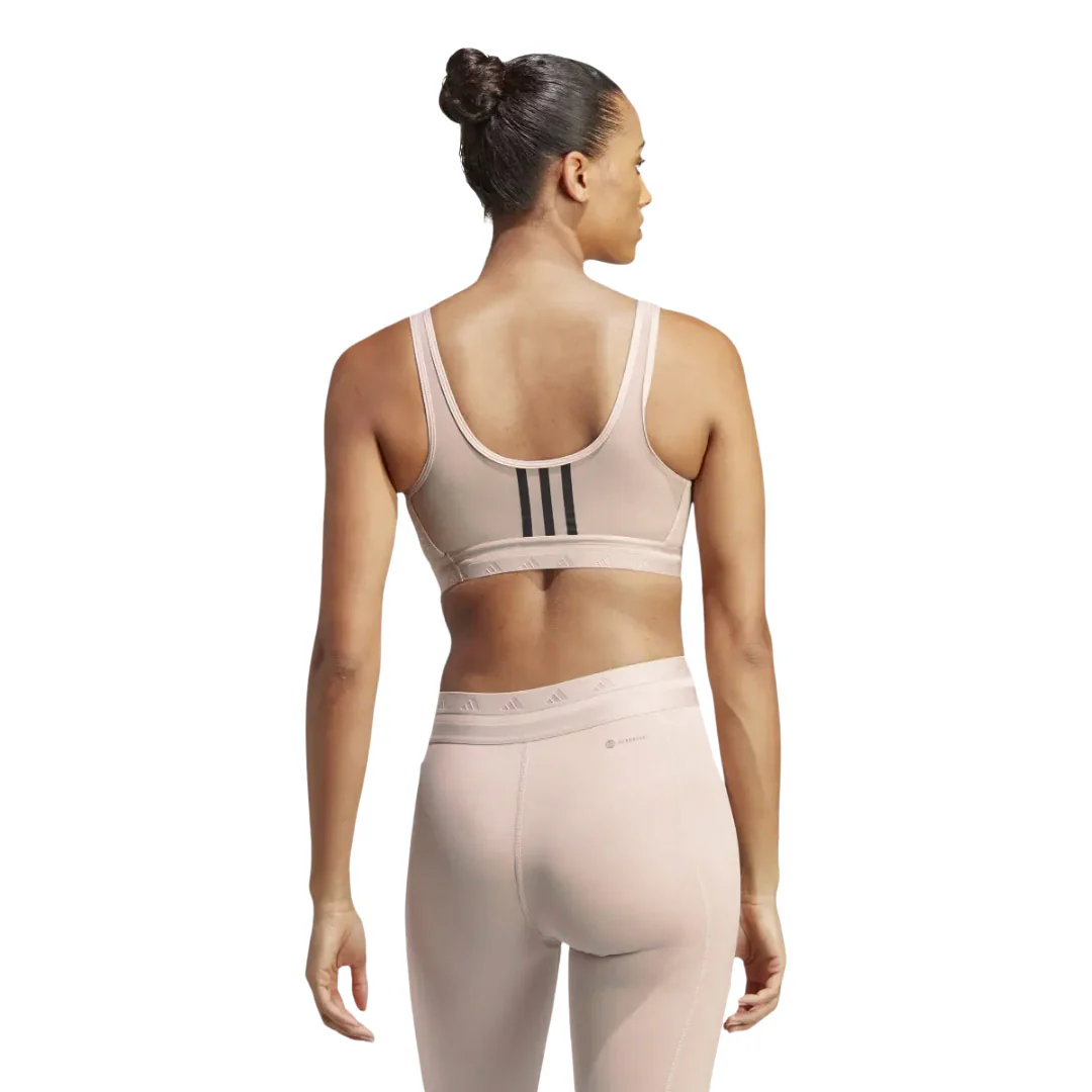 adidas - Women's Aeroreact Training Light Support Techfit Bra (HS2920) - Image 3
