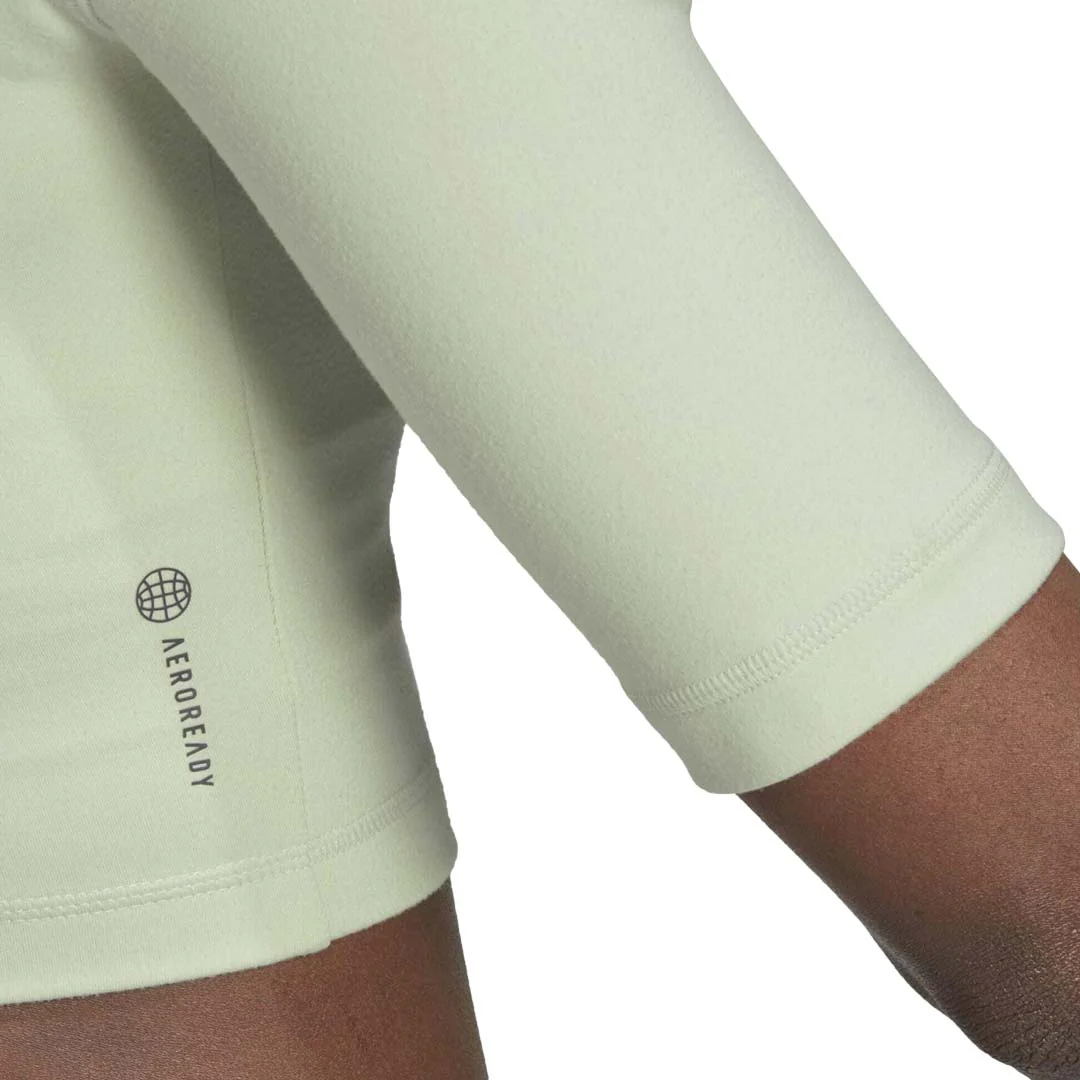 adidas - Women's Aeroready Studio Open-Back T-Shirt (HM7977) - Image 6