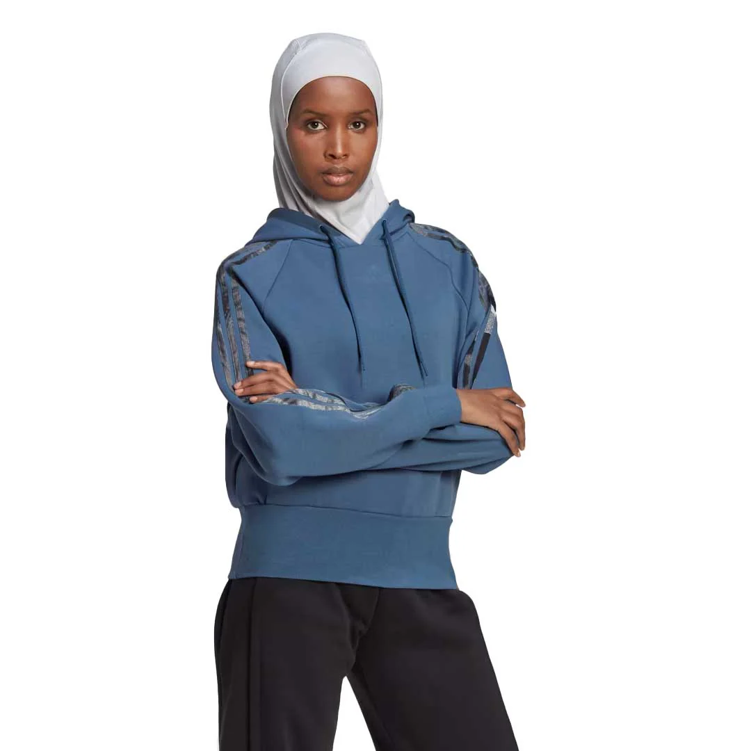 adidas - Women's Allover Print Hoodie (HP0792) - Image 2