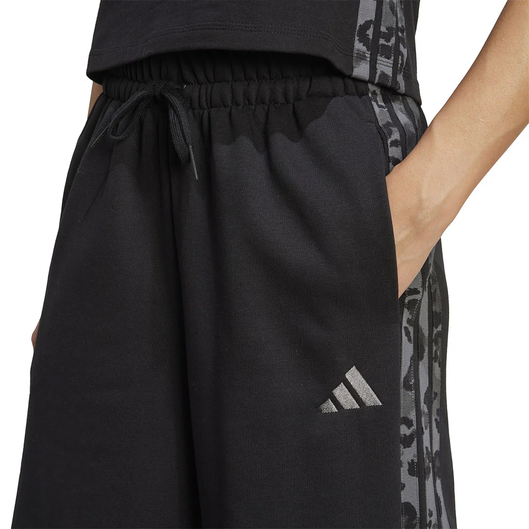 adidas - Women's Animal Print 3-Stripes Open Hem Jogger Pant (JM1840) - Image 4