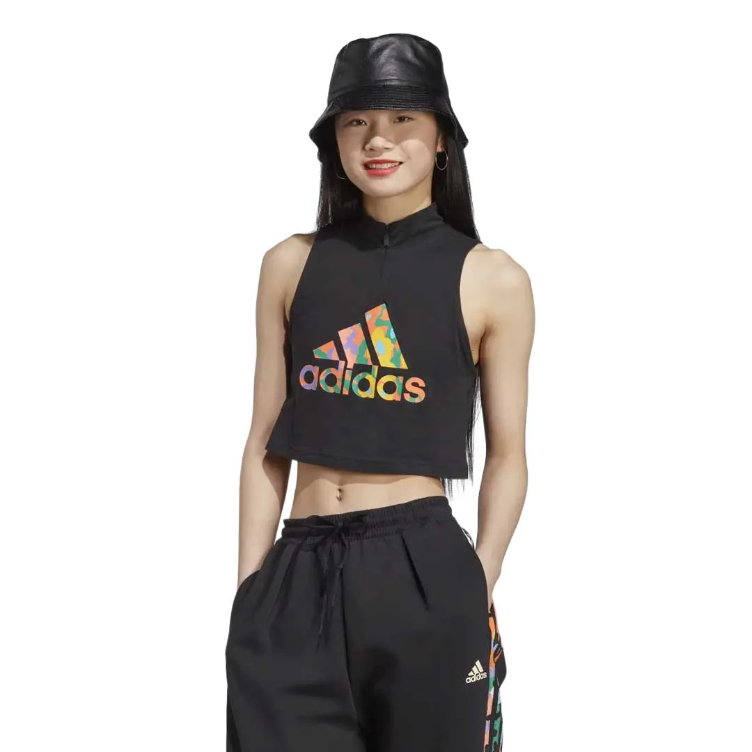 adidas - Women's Big Logo Graphic Tank Top (HT4706) - Image 2
