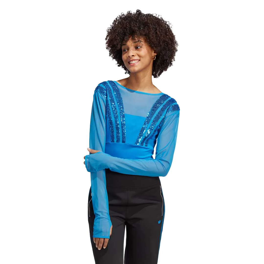 adidas - Women's Blue Version Santiago Bodysuit (HR3416) - Image 2