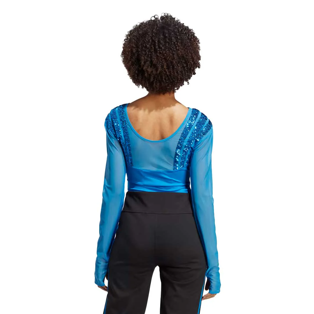 adidas - Women's Blue Version Santiago Bodysuit (HR3416) - Image 3