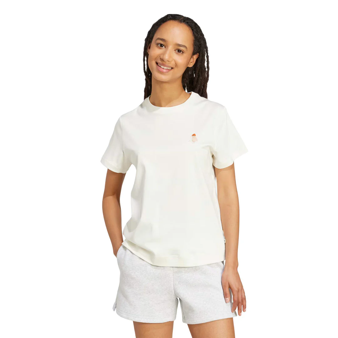adidas - Women's Cat Patch Graphic T-Shirt (JV8515) - Image 2