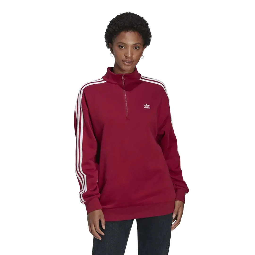 adidas - Women's Centre Stage 1/4 Zip Sweatshirt (II6086) - Image 2