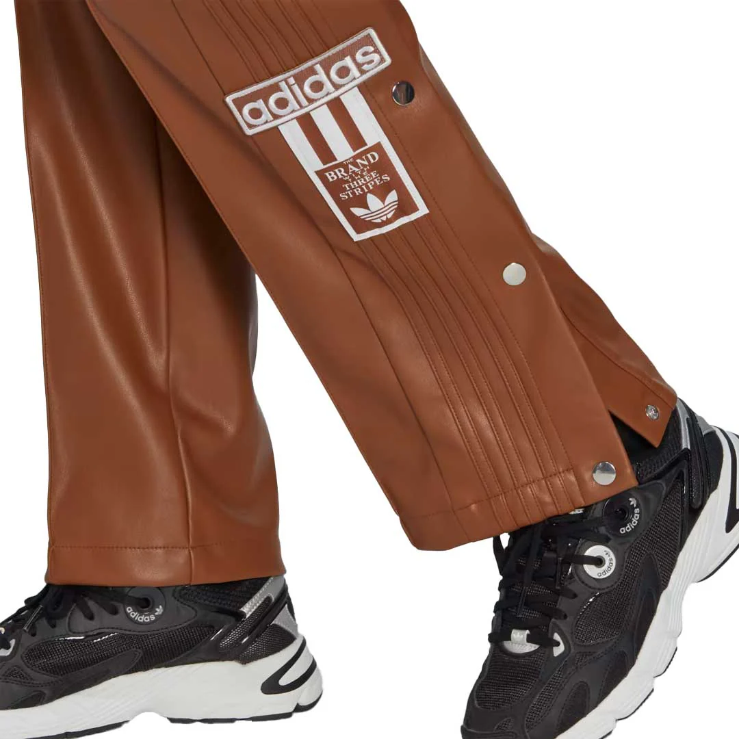 adidas - Women's Centre Stage Faux Leather Pants (II6098) - Image 4