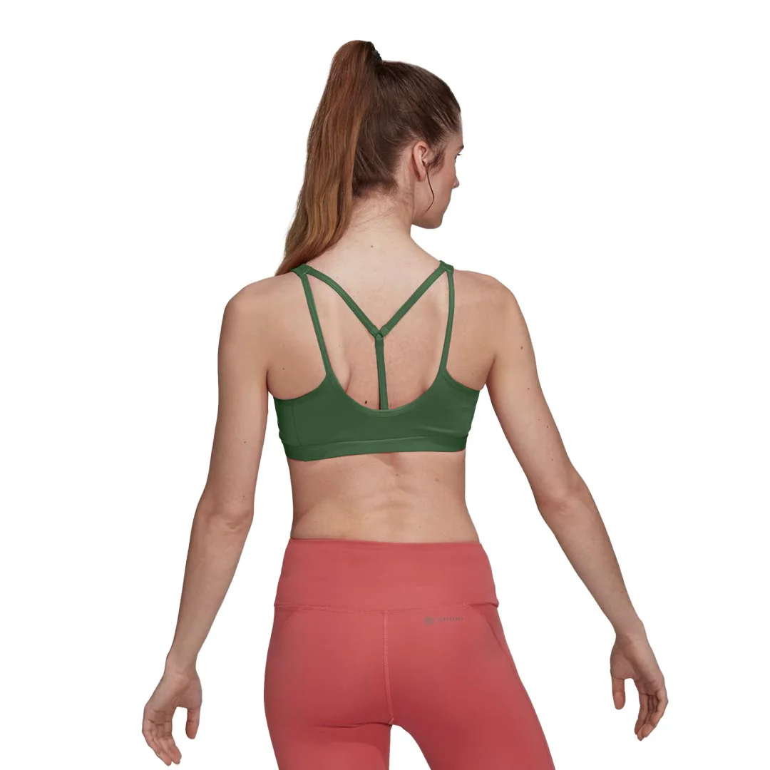 adidas - Women's Core Essentials Medium-Support Bra (HL8568) - Image 3