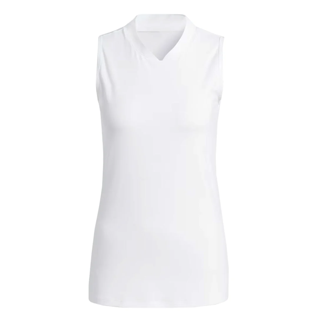 adidas - Women's Embossed Sleeveless Polo (HY7170)
