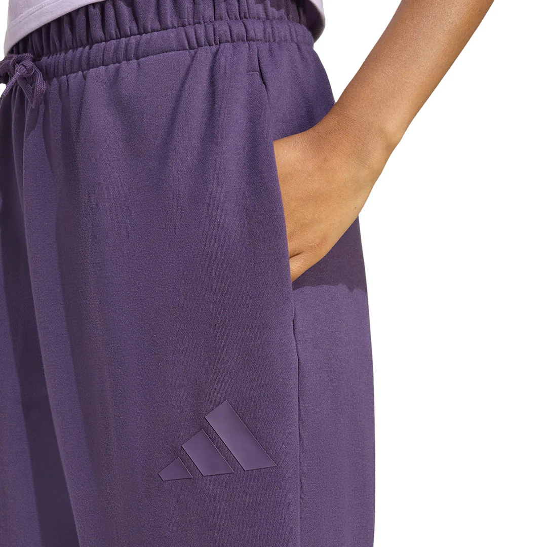 adidas - Women's Essentials Contemporary Logo Fleece Barrel Pant (JV7334) - Image 4
