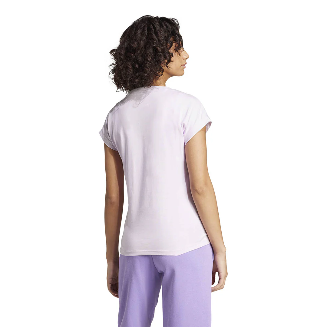 adidas - Women's Essentials Linear Cotton T-Shirt (JC8237) - Image 4