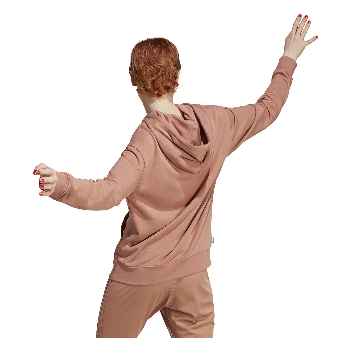 adidas - Women's Essentials+ Made With Hemp Hoodie (IC1810) - Image 3