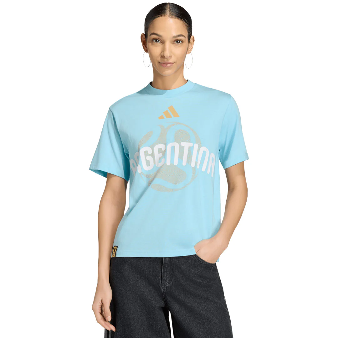 adidas - Women's FIFA World Cup 26 Argentina T-Shirt (KA6080) - Image 2
