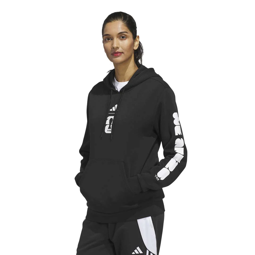 adidas - Women's FIFA World Cup 26 Match Ball Graphic Hoodie (KD5378) - Image 2