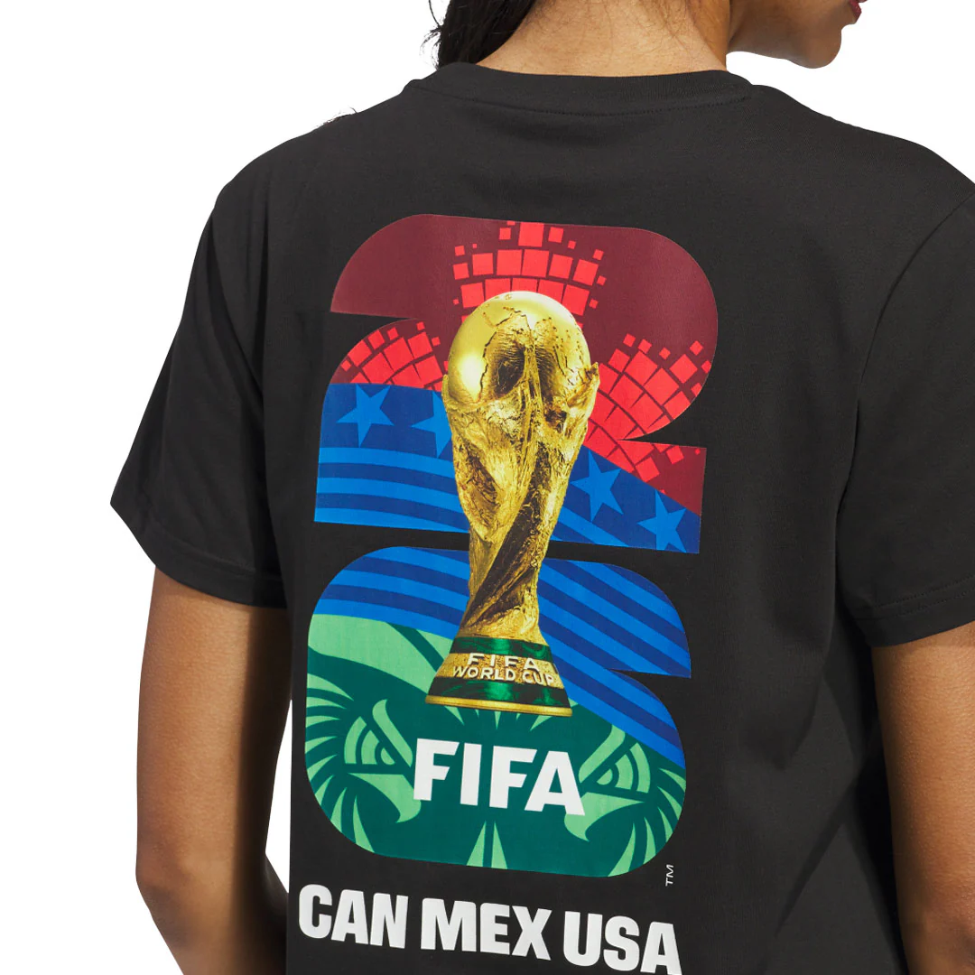 adidas - Women's FIFA World Cup 26™ Match Ball Graphic T-Shirt (KB8641) - Image 4