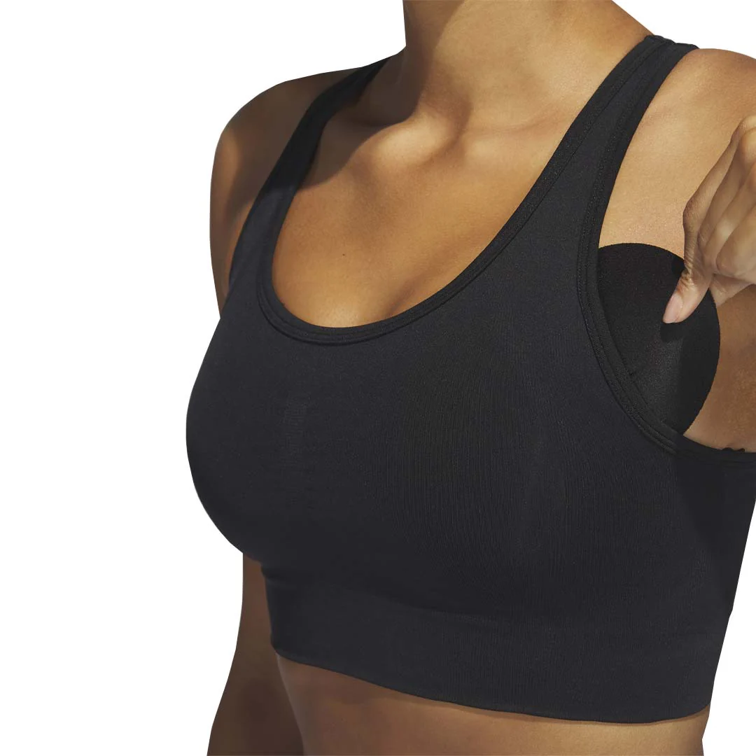 adidas - Women's Formotion Sculpt Medium Support Sports Bra (H64683) - Image 2