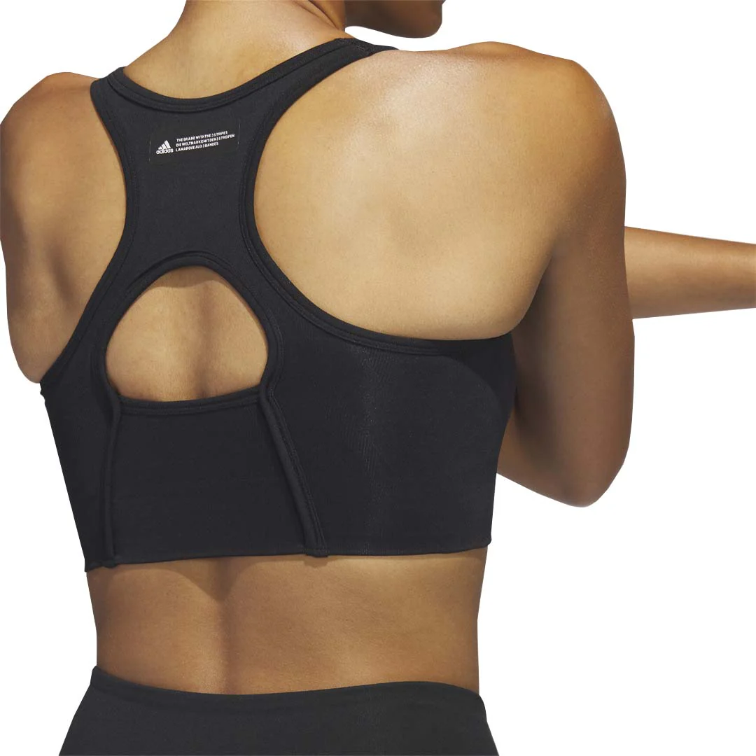 adidas - Women's Formotion Sculpt Medium Support Sports Bra (H64683) - Image 3