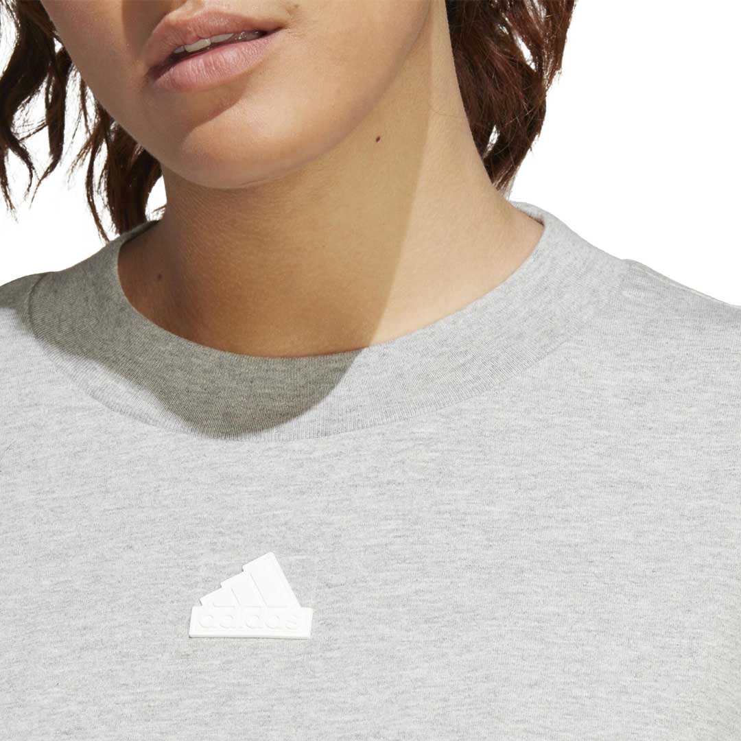 adidas - Women's Future Icons 3-Stripes T-Shirt (Plus Size) (IC0462) - Image 5