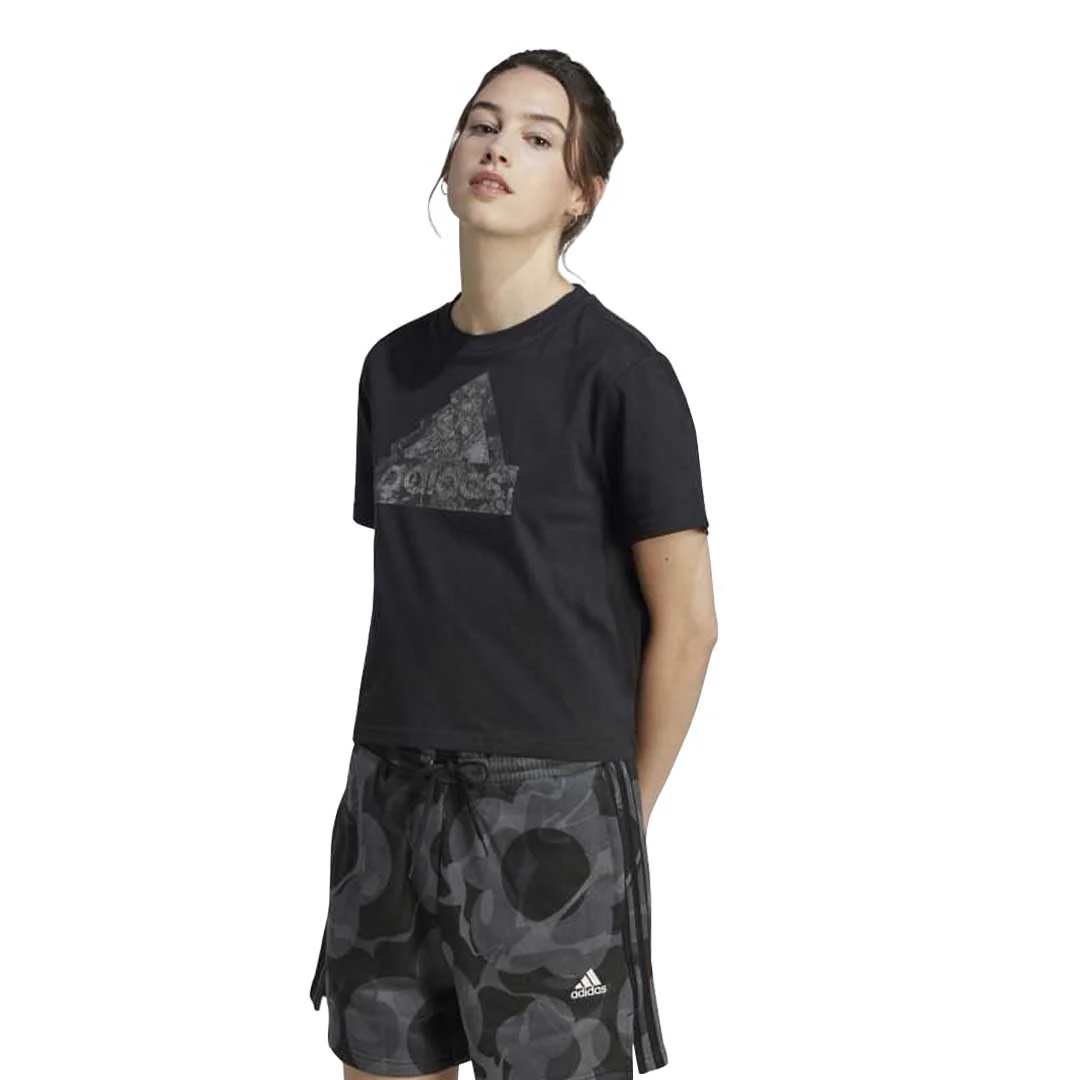 adidas - Women's Future Icons Graphic Crop T-Shirt (IM4255) - Image 2