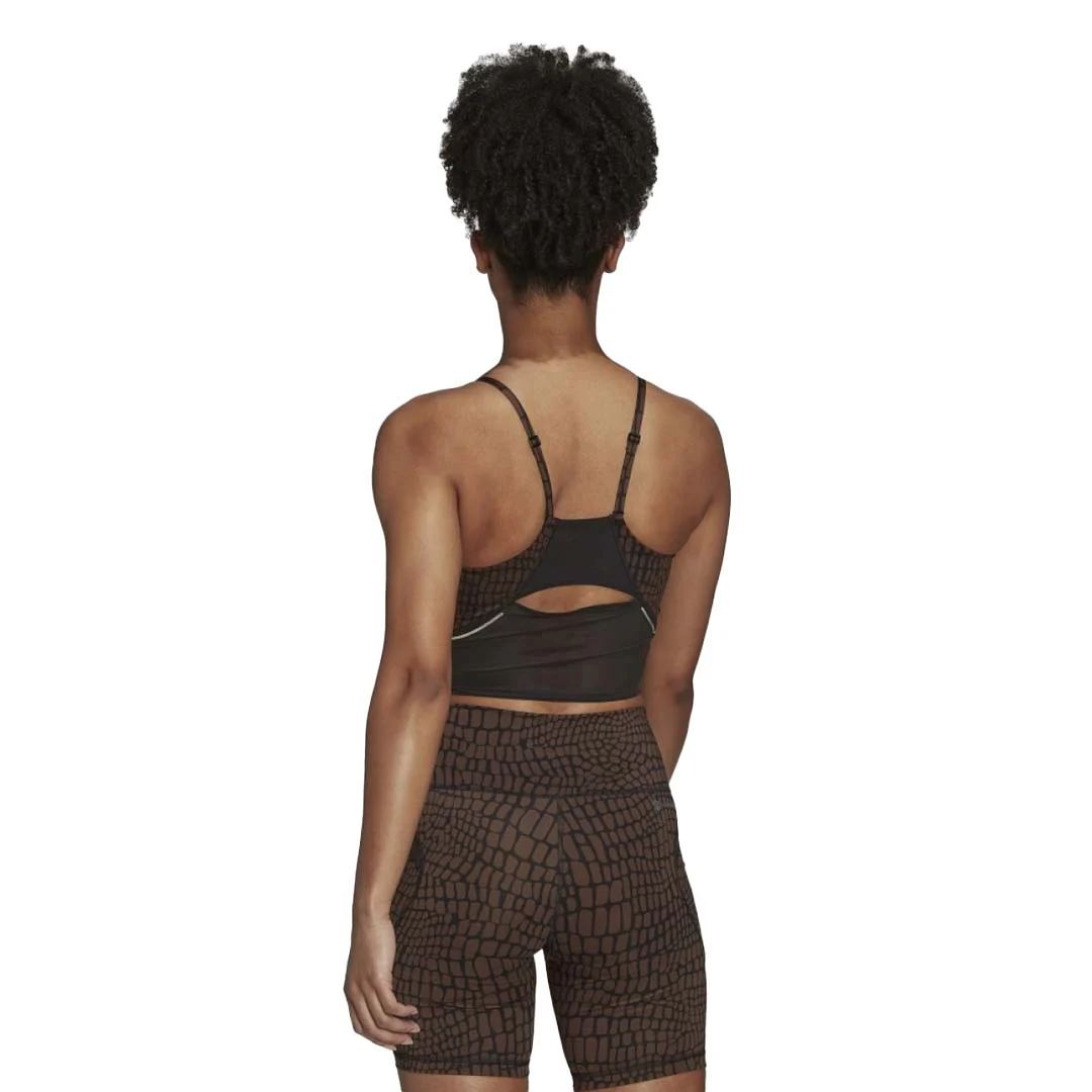 adidas - Women's HIIT 45S Crop Tank Top (HN0771) - Image 3