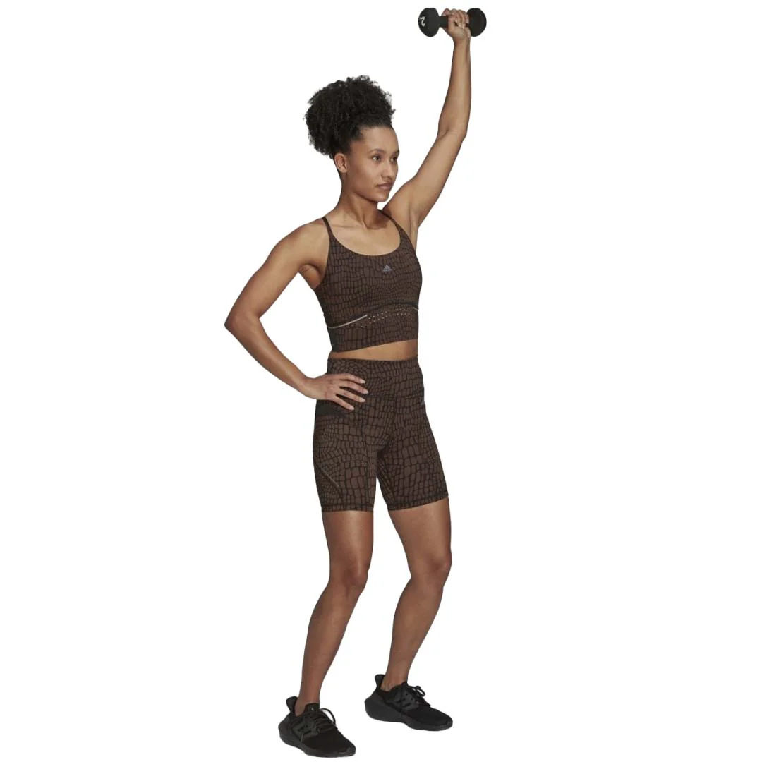 adidas - Women's HIIT 45S Crop Tank Top (HN0771) - Image 5