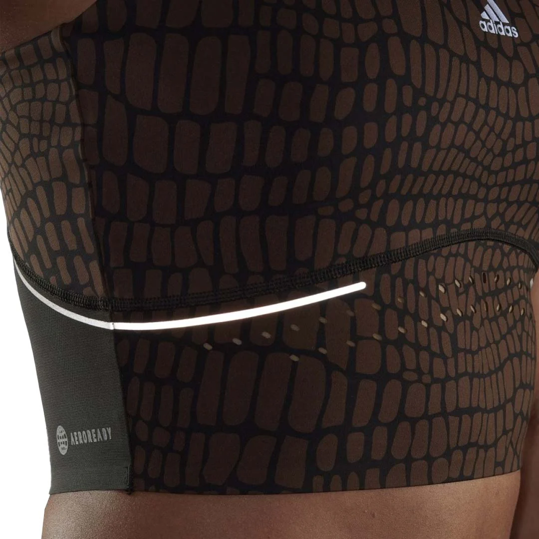 adidas - Women's HIIT 45S Crop Tank Top (HN0771) - Image 8