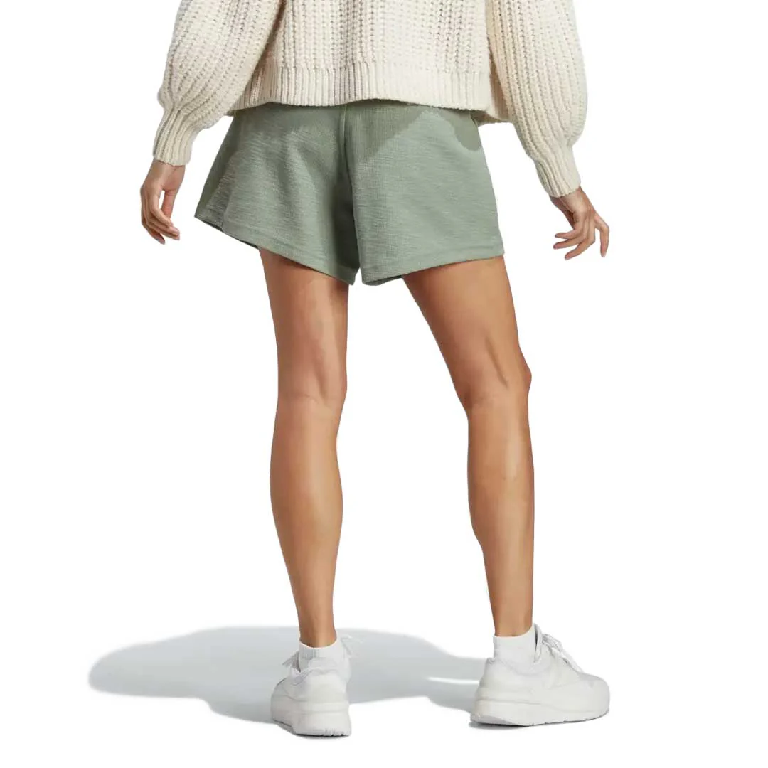 adidas - Women's Lounge Terry Loop Shorts (HZ1602) - Image 3