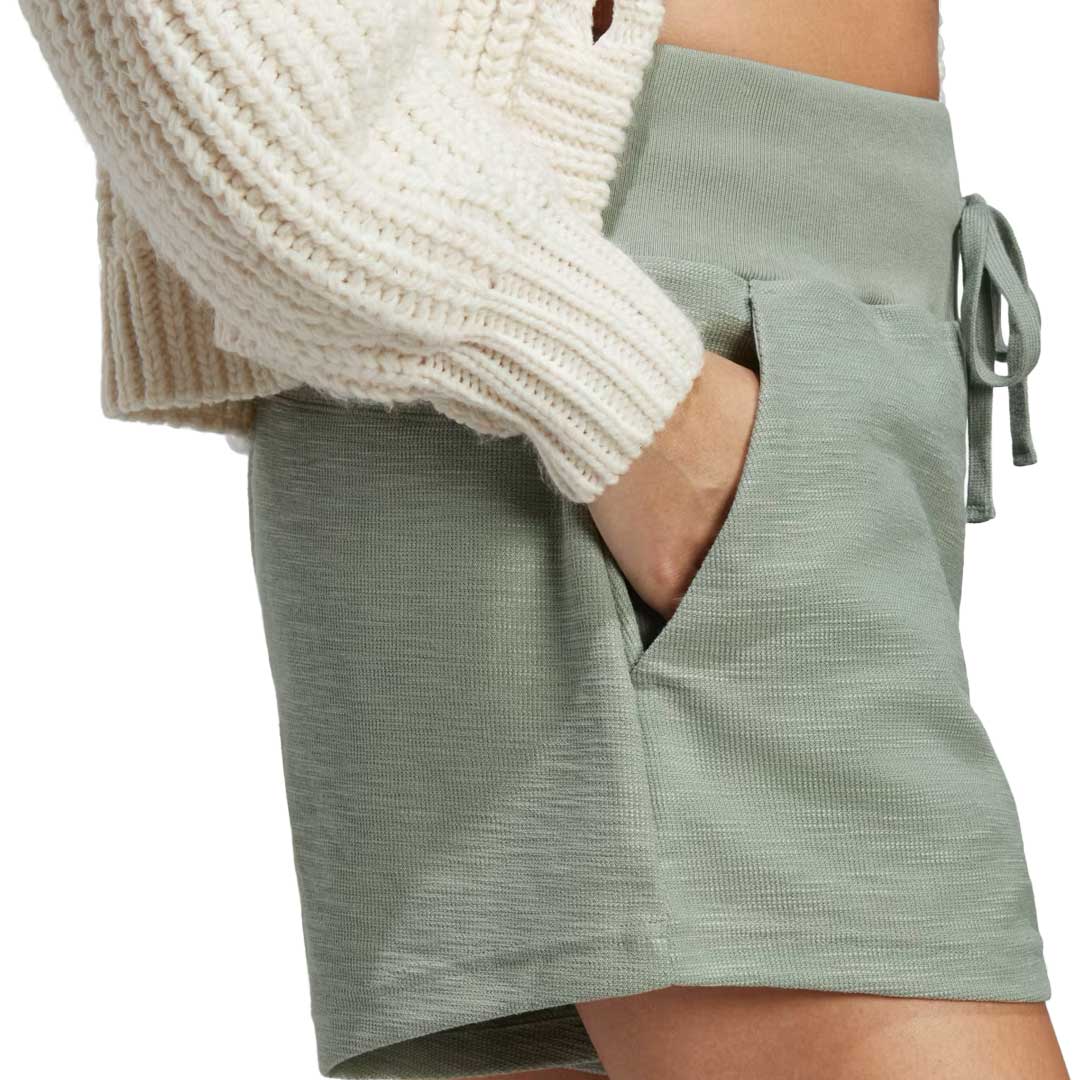 adidas - Women's Lounge Terry Loop Shorts (HZ1602) - Image 4